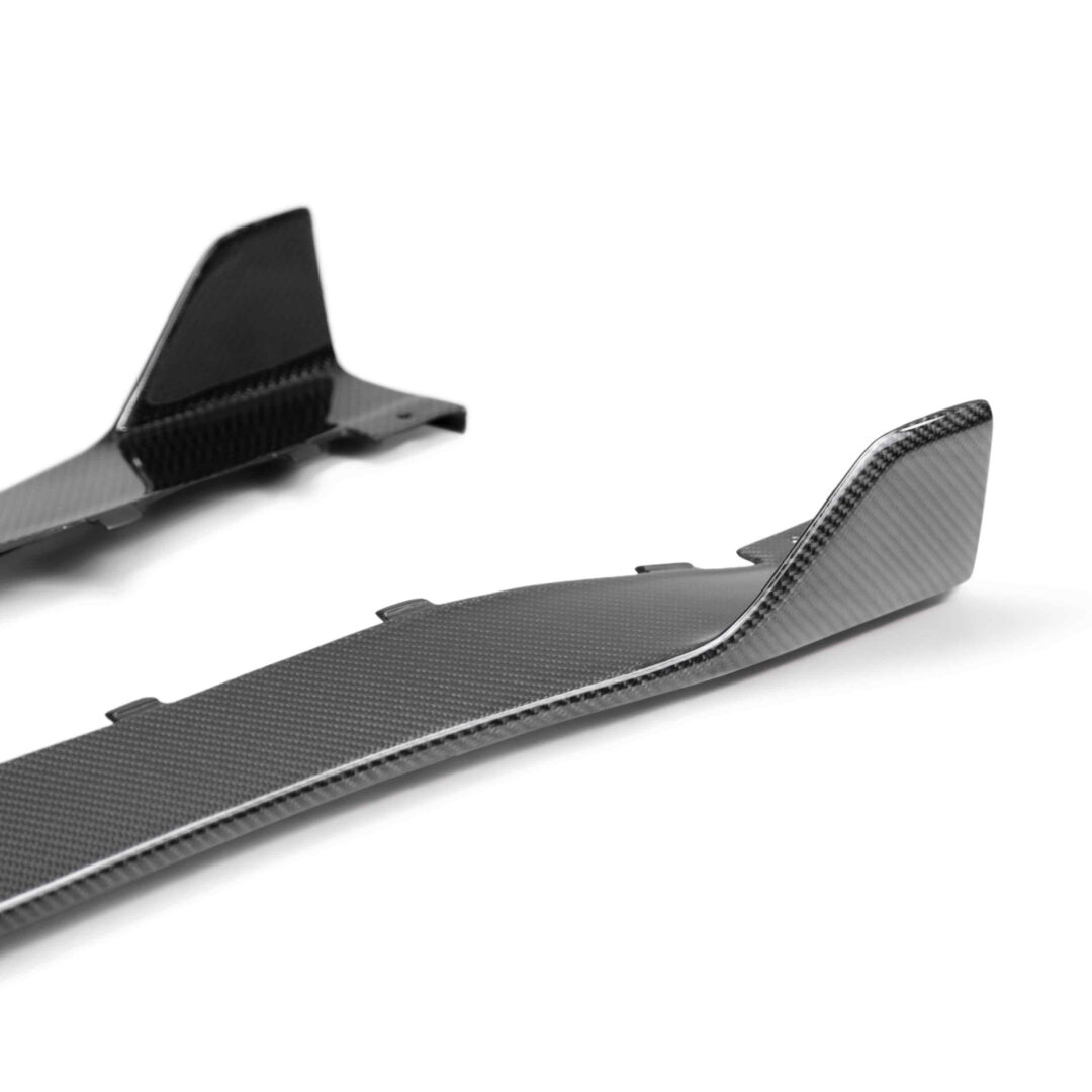 Anderson Composites Carbon Fiber Rocker Panel Splitters For 2020-2022 Ford Mustang Shelby GT500 AC-SS20FDMU500_3