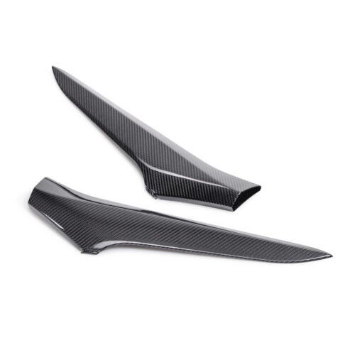 Alternative view of Anderson Composites Carbon Fiber Side Scoop Trim For 2023-2024 Chevrolet C8 Z06 (PAIR)