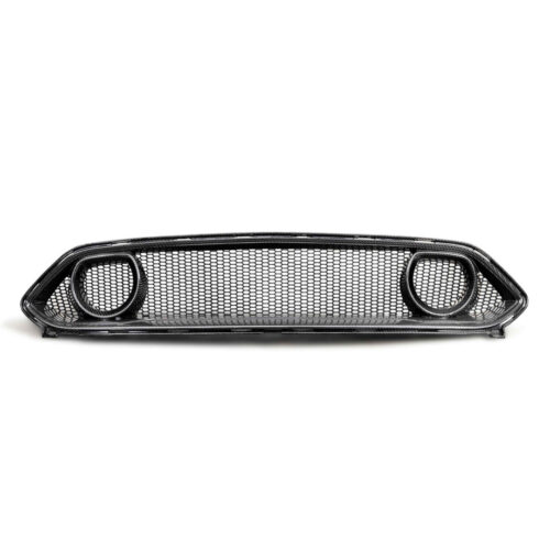 Alternative view of Anderson Composites Carbon Fiber Upper Grille For 2021-2023 Ford Mustang Mach 1