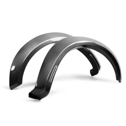 Anderson Composites Carbon Fiber Wide Front Fender Flares For 2017-2020 Ford Raptor