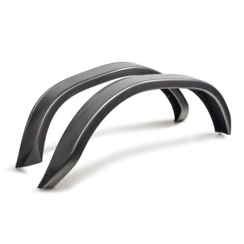 Anderson Composites Everglades Style Carbon Fiber Rear Quarter Panel Flares For 2022-2024 Ford Bronco 2DR