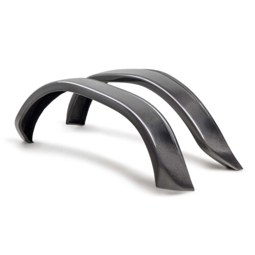 Alternative view of Anderson Composites Everglades Style Carbon Fiber Rear Quarter Panel Flares For 2022-2024 Ford Bronco 2DR