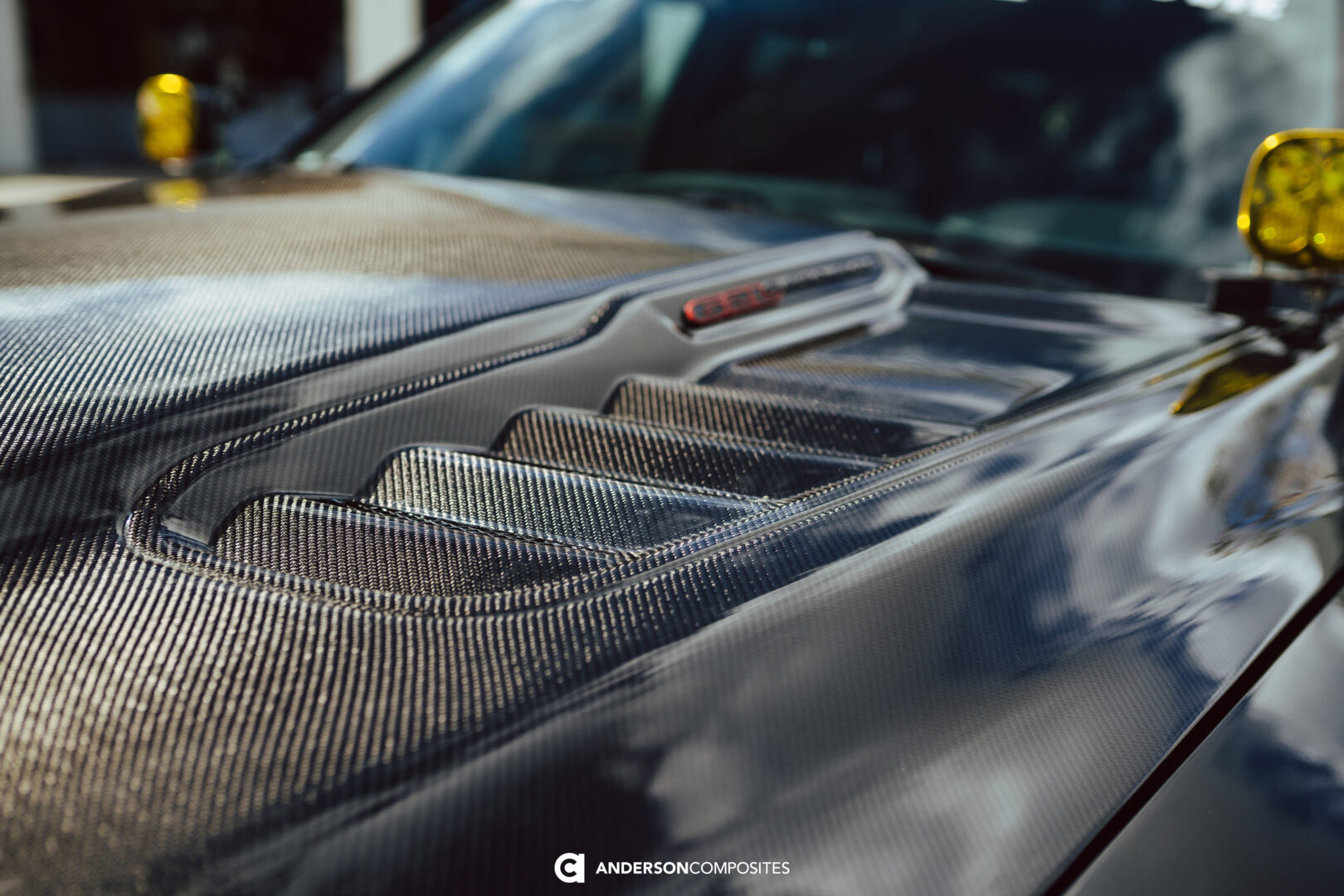 Anderson Composites OE-Style Carbon Fiber Hood for 2021-2024 RAM TRX AC-HD21DGTRX-OE (11)