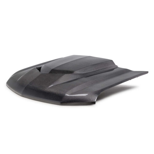 Alternative view of Anderson Composites Type AZ Carbon Fiber Hood For 2020-2024 Chevrolet Silverado 1500