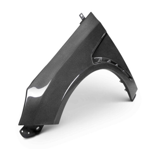 Alternative view of Anderson Composites Type-GR Carbon Fiber Front Fenders For 2016-2018 Ford Focus RS (0.4inch Wider) (Pair)