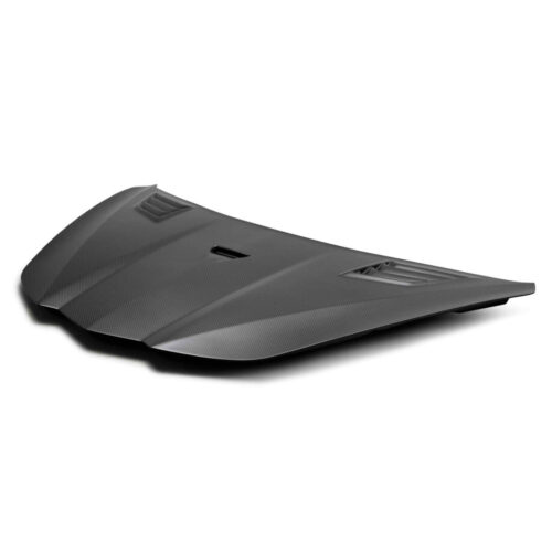 Alternative view of Anderson Composites Type-GT Dry Carbon Fiber Hood for 2020-2024 Chevrolet C8