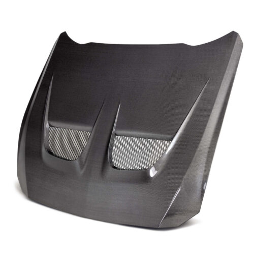 Anderson Composites Type-GTD Carbon Fiber Hood For 2024-2025 Ford Mustang