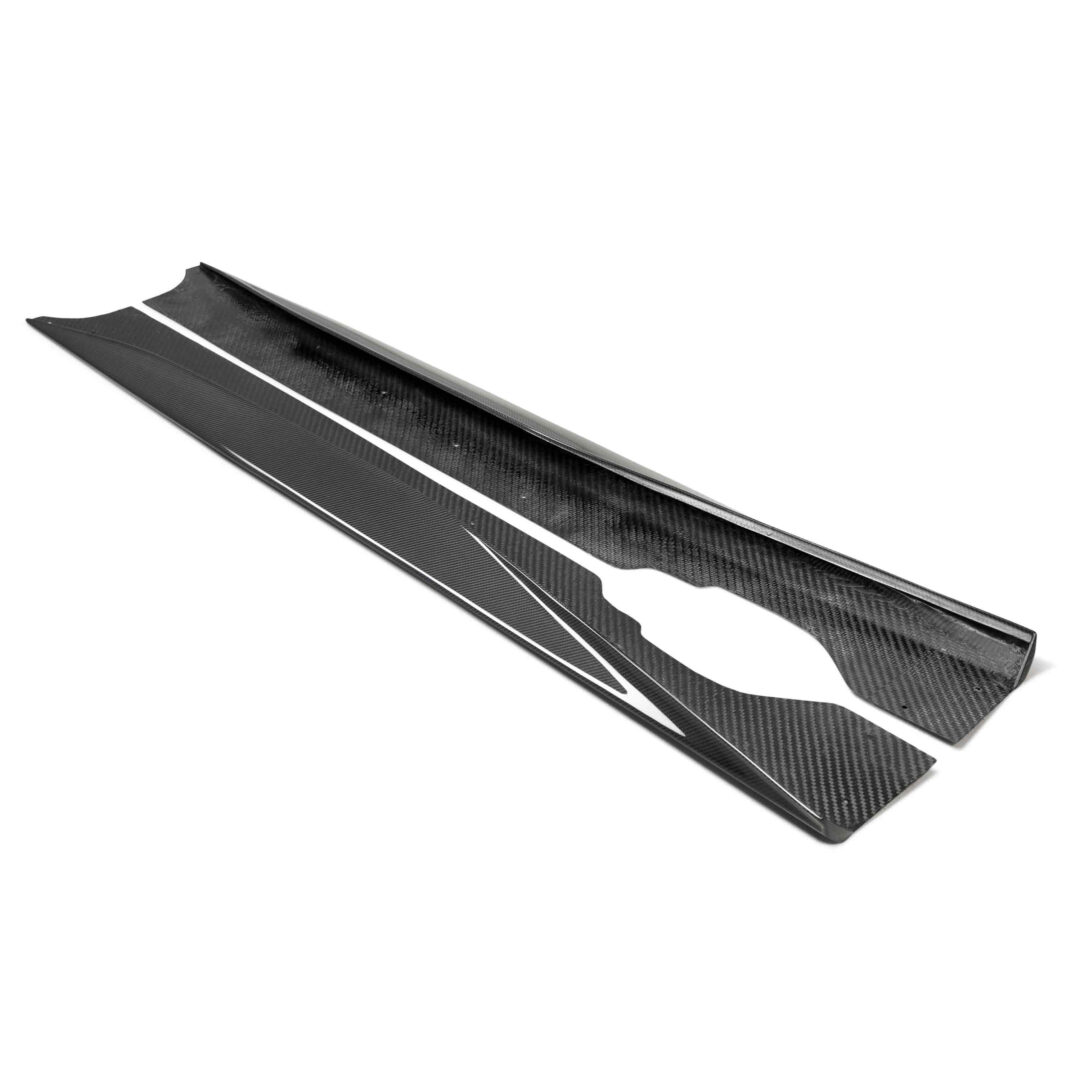 Anderson Composites Type-MB Carbon Fiber Rocker Panels For 2020-2024 Chevrolet C8 AC-SS20CHC8-MB