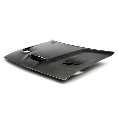 Alternative view of Anderson Composites Type-OE Carbon Fiber Hood For 2015-2019 Dodge Challenger Hellcat