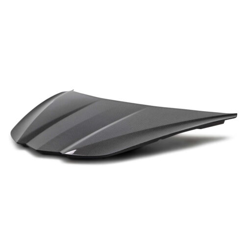 Alternative view of Anderson Composites Type-OE Carbon Fiber Hood for 2020-2024 Chevrolet C8