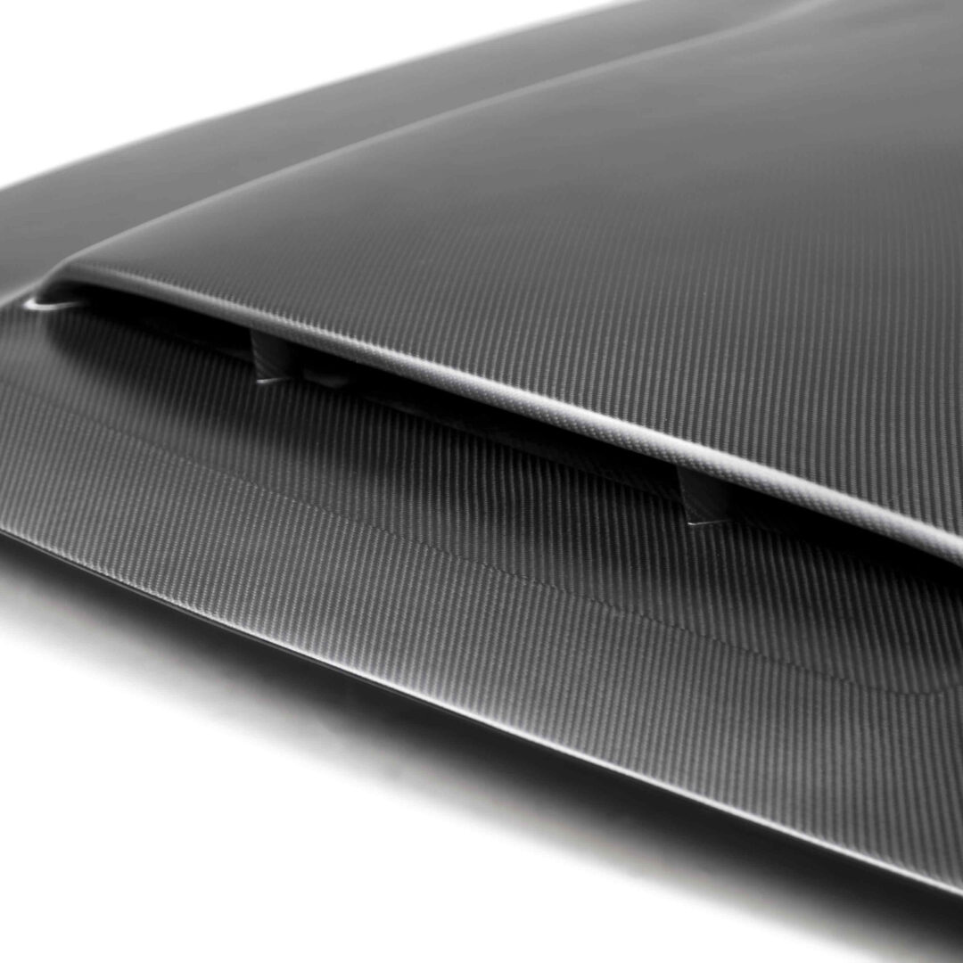 Anderson Composites Type-OE Dry Carbon Hood For 2018 Dodge Challenger Demon AC-HD18DGCHDM-OE-DRY_3