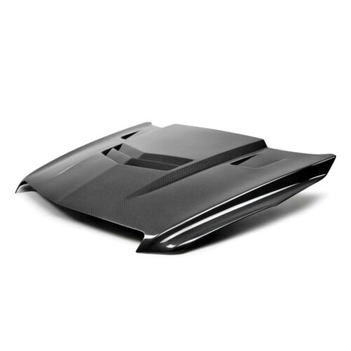 Alternative view of Anderson Composites Type-VT Carbon Fiber Hood For 2013-2015 Cadillac ATS