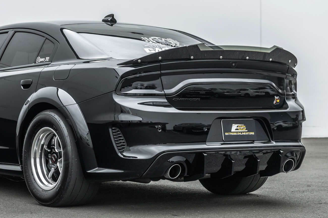 EOS 2020-Up Dodge Charger Rear Bumper Exhaust Diffuser (13)