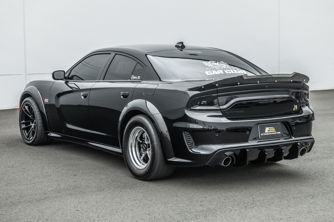 EOS 2020-Up Dodge Charger Rear Bumper Exhaust Diffuser (14)