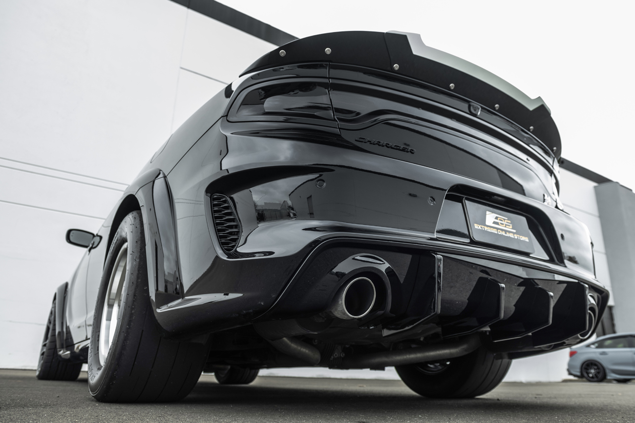 EOS 2020-Up Dodge Charger Rear Bumper Exhaust Diffuser (31)