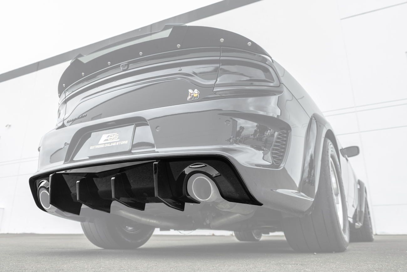 EOS 2020-Up Dodge Charger Rear Bumper Exhaust Diffuser (35)