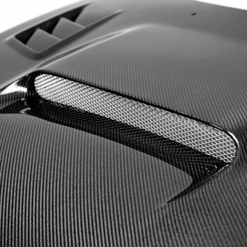 Alternative view of Seibon Carbon CW-Style Carbon Fiber Hood for 2008-2014 Subaru WRX/STi