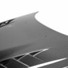Seibon Carbon CW-Style Carbon Fiber Hood for 2008-2014 Subaru WRXSTi HD0809SBIMP-CW (4)