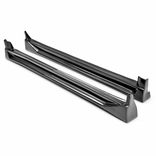 Seibon Carbon CW-Style Carbon Fiber Side Skirts For 2004-2005 Subaru Impreza / WRX