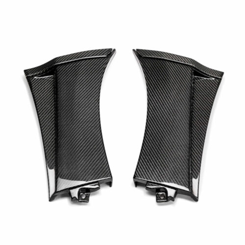 Alternative view of Seibon Carbon Carbon Fiber Fender Caps For 2008-2014 Subaru STI / 2011-2014 WRX