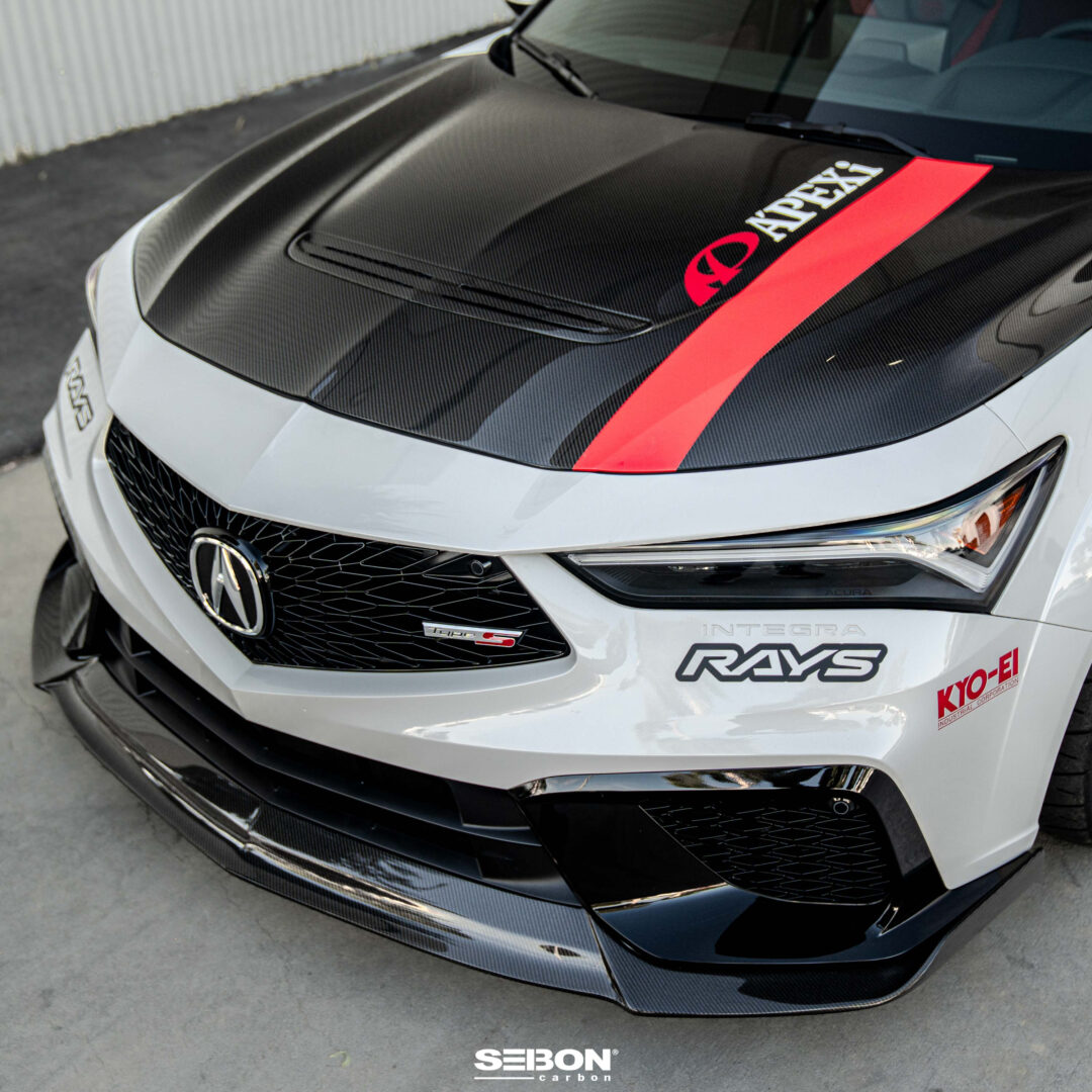 Seibon Carbon Carbon Fiber Hood Vent For 2024-2025 Acura Integra Type S HDS24ACINS_5