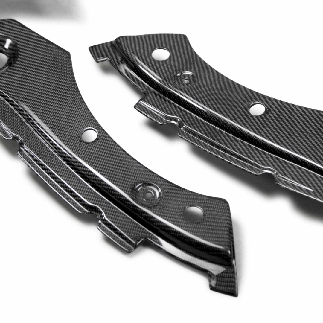 Seibon Carbon Carbon Fiber Under Hood Inner Wing Trim for 2017-2021 Honda Civic Type R IWT17HDCVR_2