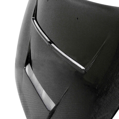 Alternative view of Seibon Carbon DV-Style Carbon Fiber Hood For 1989-1994 Nissan S13