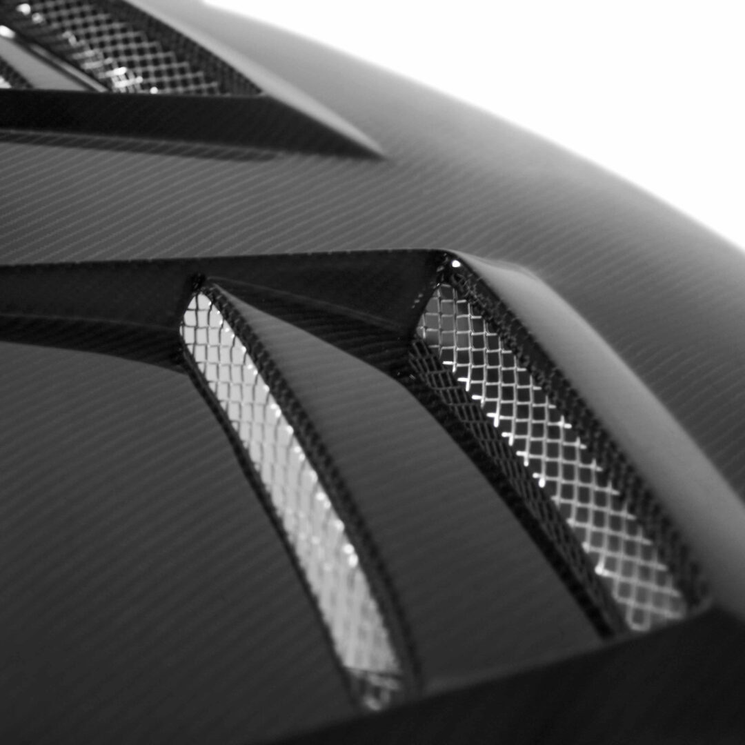 Seibon Carbon DV-Style Carbon Fiber Hood for 2008-2017 Mitsubishi Lancer HD0809MITLAN-DV (2)