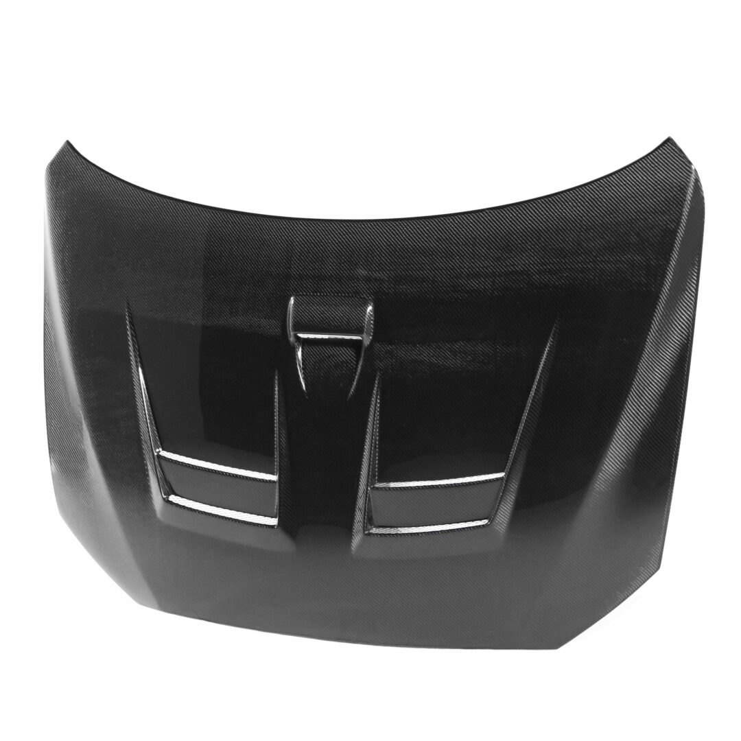Seibon Carbon DV-Style Carbon Fiber Hood for 2008-2017 Mitsubishi Lancer HD0809MITLAN-DV