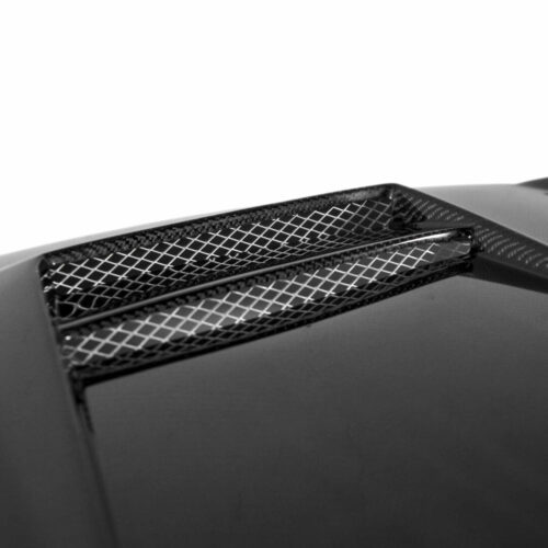 Alternative view of Seibon Carbon DV-Style Carbon Fiber Hood for 2010-2014 VW Golf / GTI