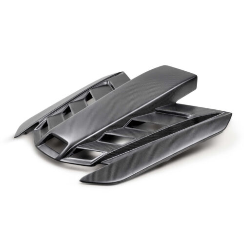 Seibon Carbon Dry Carbon Roof Scoop For 2020-2024 Chevrolet Corvette C8 Coupe