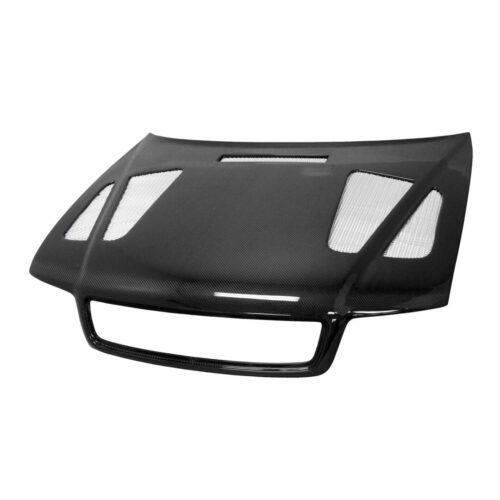 Alternative view of Seibon Carbon ER-Style Carbon Fiber Hood for 1996-2001 Audi A4