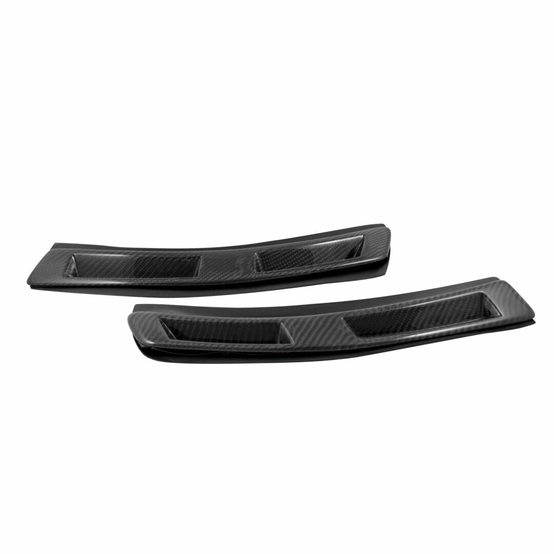 Seibon Carbon Fiber Fender Duct for 2008 -2015 Mitsubishi Lancer EVO X FD0809MITEVOX-1