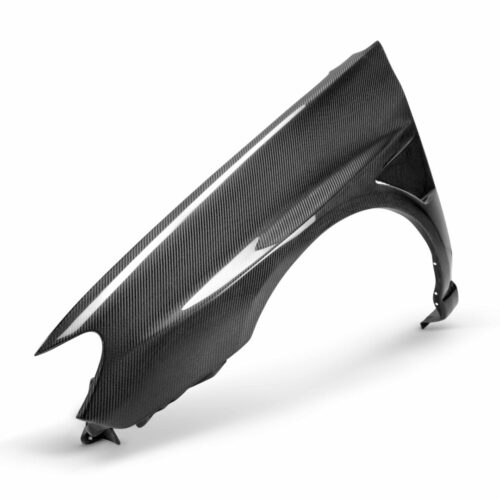Alternative view of Seibon Carbon Fiber Fenders for 2006-2007 Subaru Impreza/WRX/STi (10mm Wider)