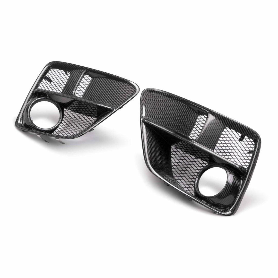 Seibon Carbon Fiber Fog Light Surround For 2015-2017 Subaru WRX-STi FLS15SBIMP_1