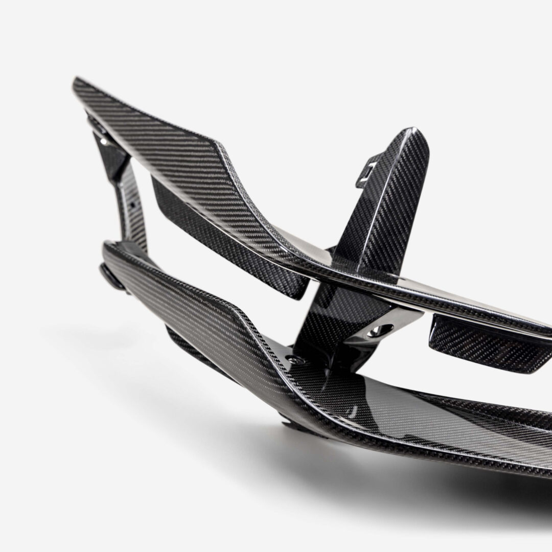 Seibon Carbon Fiber Front Bumper Canards For 2023-2025 Honda Civic Type R FBC23HDCVR_3