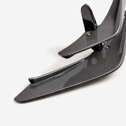 Alternative view of Seibon Carbon Fiber Front Bumper Canards For 2023-2025 Honda Civic Type R