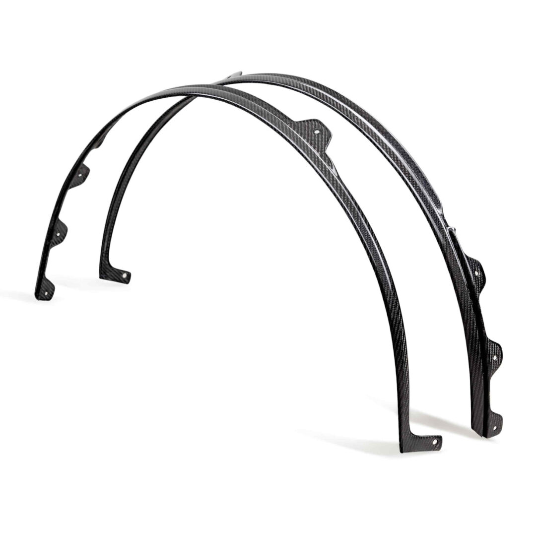 Seibon Carbon Fiber Front Fender Extension For 2021-2023 Ford Mustang Mach 1_AC-FE21FDMUM1 _1