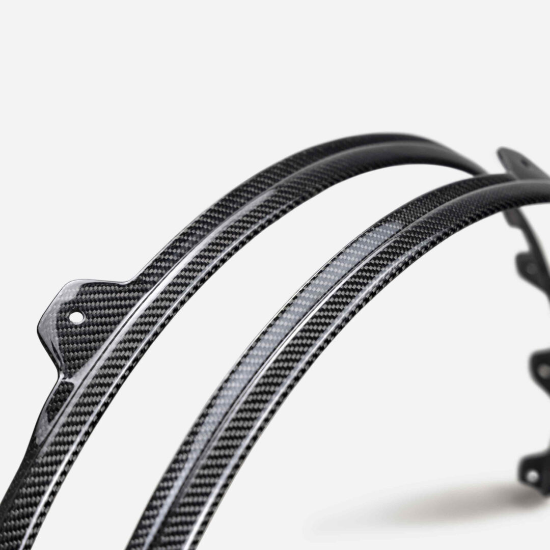 Seibon Carbon Fiber Front Fender Extension For 2021-2023 Ford Mustang Mach 1_AC-FE21FDMUM1 _2