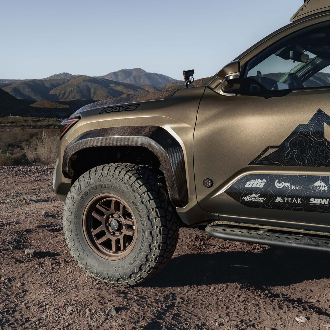 Seibon Carbon Fiber Front Fender Flares For 2024-2025 Toyota Tacoma_FLR24TYTA-F _7