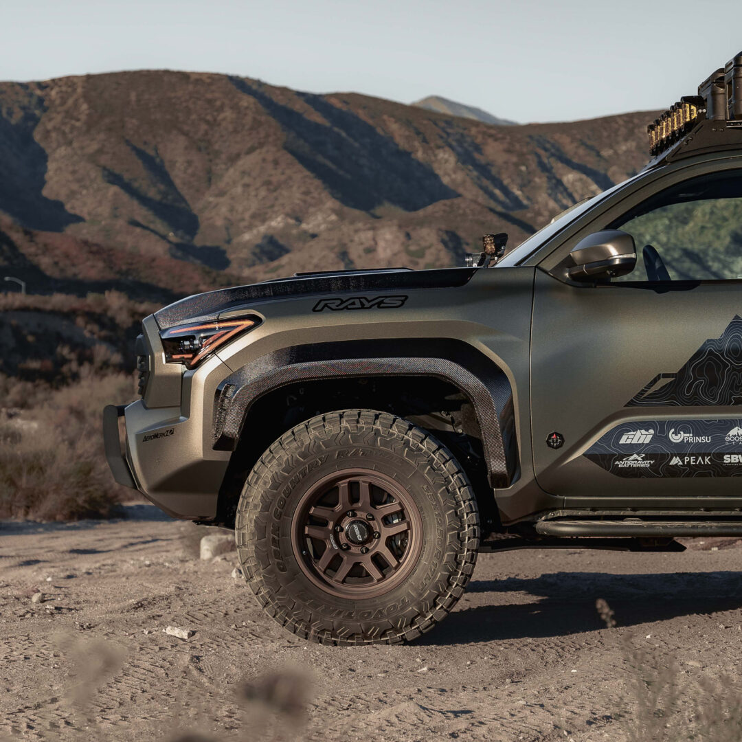 Seibon Carbon Fiber Front Fender Flares For 2024-2025 Toyota Tacoma_FLR24TYTA-F _9