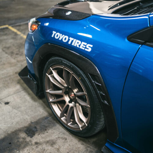 Alternative view of Seibon Carbon Fiber Front Fender Trim for 2022-2025 Subaru WRX