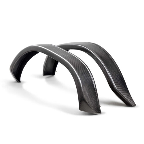 Alternative view of Seibon Carbon Fiber Rear Fender Flare For 2022-2024 Ford Bronco Everglade