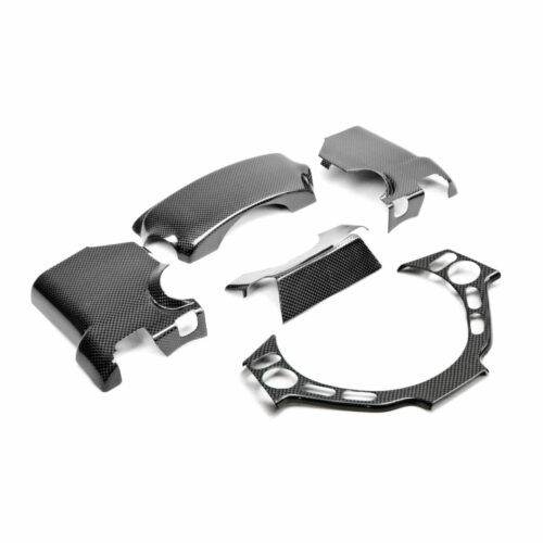 Seibon Carbon Fiber Steering Column Surround Trim for 2009-2016 Nissan GT-R - 4 Pcs