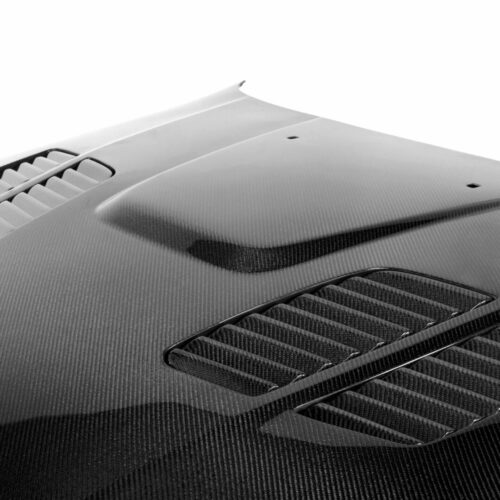 Alternative view of Seibon Carbon GTR-Style Carbon Fiber Hood for 1997-2003 BMW E39