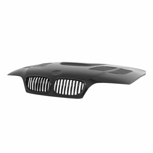 Alternative view of Seibon Carbon GTR-Style Carbon Fiber Hood for 2004-2006 BMW E46 3 Series Coupe