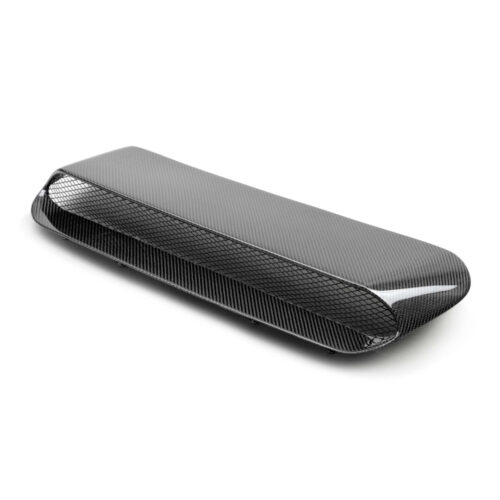 Seibon Carbon H-Style Carbon Fiber Hood Scoop For 2022-2025 Subaru WRX (1" Taller Than Stock Scoop)