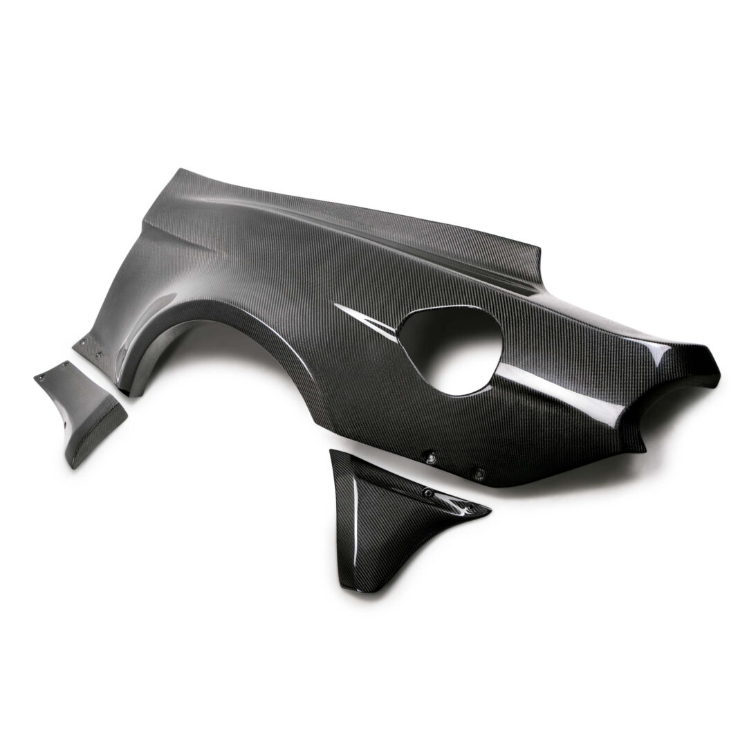 Seibon Carbon JTP 10-Piece Carbon Fiber Wide Fenders & Wide Quarters for 2015-2017 Ford Mustang AC-15MUWBC (1)