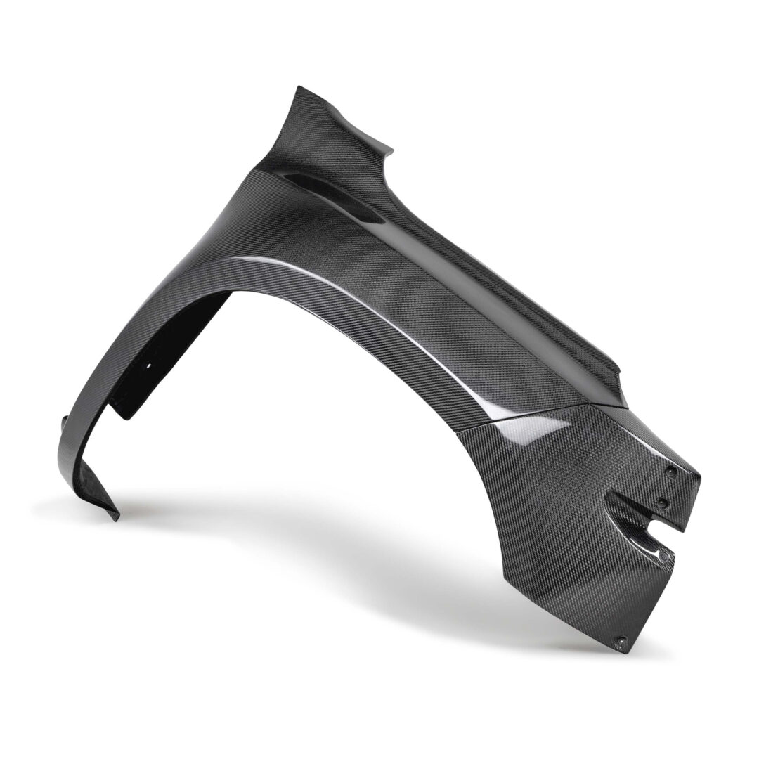 Seibon Carbon MB-Style Carbon Fiber Front Fenders For 2022-2024 Nissan Frontier (2 Rise & 4 Wider) FF22NSFT-MB_2