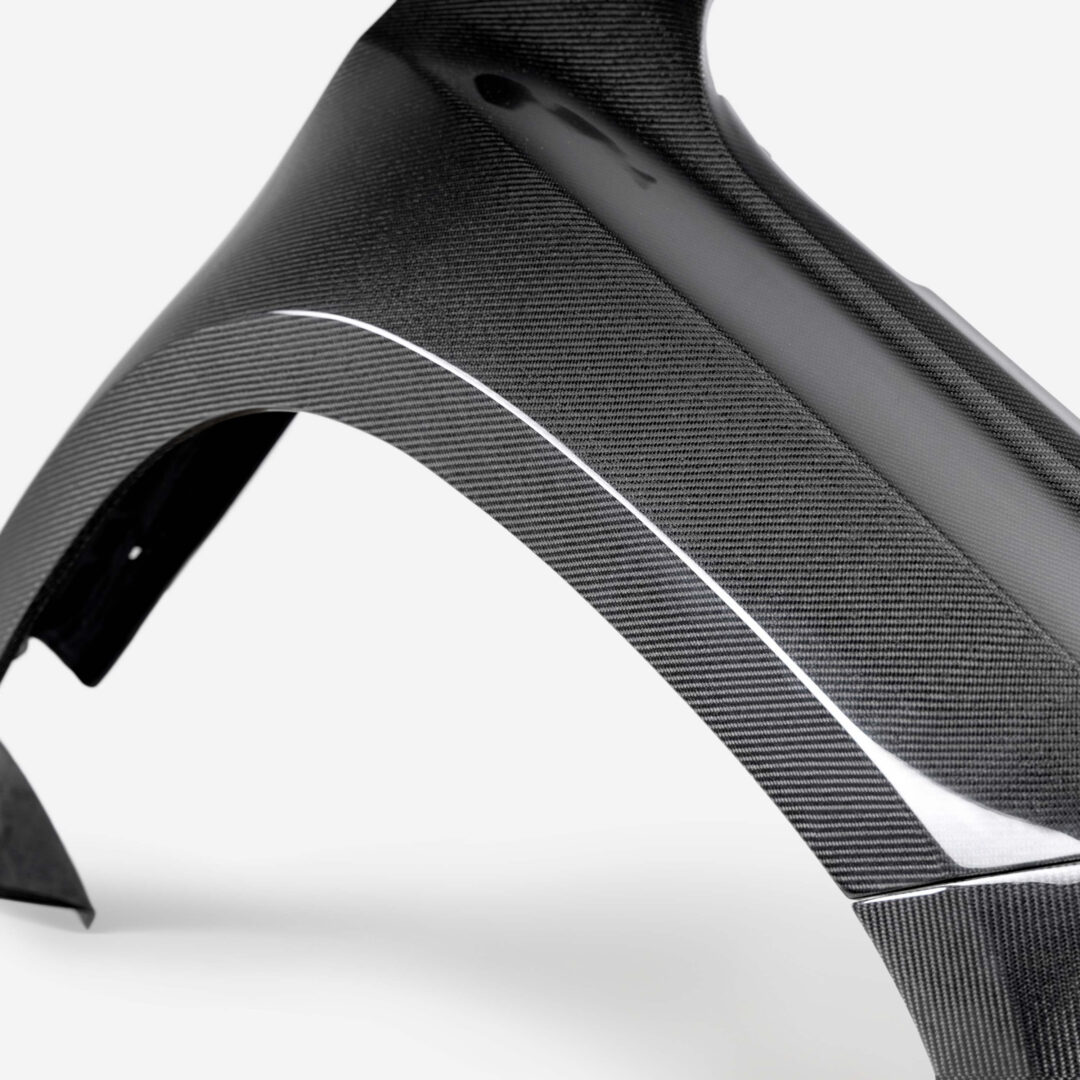 Seibon Carbon MB-Style Carbon Fiber Front Fenders For 2022-2024 Nissan Frontier (2 Rise & 4 Wider) FF22NSFT-MB_4